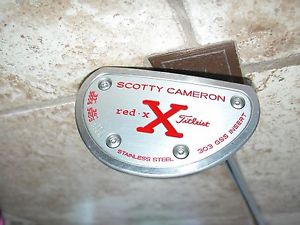 Scotty Cameron red X Titleist 303 GSS Insert image 1