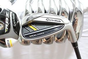 Used RH TaylorMade Rocket Bladez  HL Combo 4-GapW Graphite RocketFuel M-Flex image 1