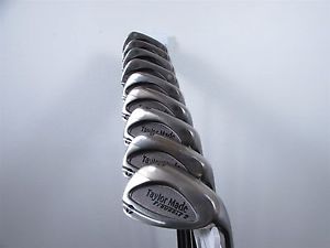 TaylorMade Ti Bubble 2 Iron Set 3-PW,SW Stiff Flex Graphite Shaft (SW is M Flex) image 1