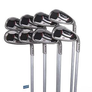 Ping G20 Steel Irons 4-SW /  Regular Shaft Ping CFS /  Black Dot image 1
