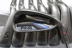 Used RH Ping G30 Iron Set 4-PW CFS Steel Stiff Flex Red Dot G-30 S-Flex image 1
