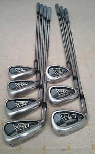 Adams left handed Ovation high launch iron set 5-SW image 1