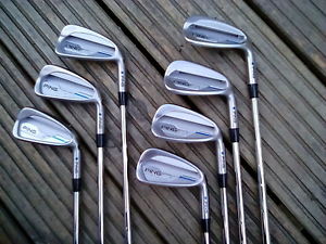 Ping i E1 Irons 4 to PW Stiff New Condition image 1