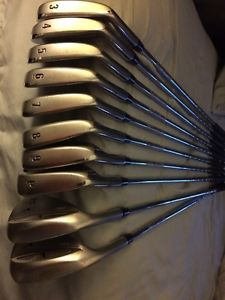 Nike Victory Red Forged Split Cavity Back Iron Set Golf Club Left Hand image 1