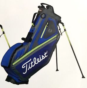 NEW 2017 TITLEIST PLAYERS 4 Stang Bag Golf Bag TB7SX1-423 BLUE CHARCOAL LIME image 1