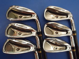MARUMAN CONDUCTOR AD460 6pc R-flex IRONS SET Golf Clubs Excellent image 1