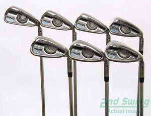 Tour Issue Ping 2016 G Iron Set 4-PW Steel X-Stiff Right Black Dot 37.75 in image 1
