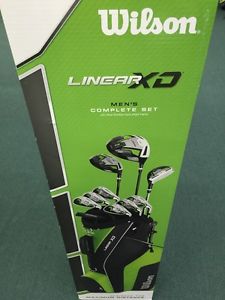 Mens Golf Club Set Wilson XD Full Set RH 10 Clubs plus Stand Bag Standard - NEW! image 1