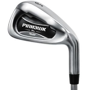 LH Pinhawk SL Single-Length iron set:5-GW. Std wt. steel, Customize flex &amp; grip image 1