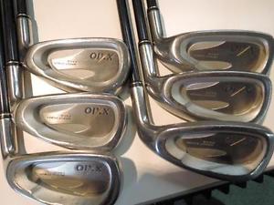 DUNLOP XXIO 6pc Graphite Shaft S-flex CAVITY BACK IRONS SET Golf Clubs image 1