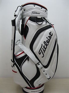 Titleist Golf CB110 Staff Cart Bag in White/Blue/Red  NEW image 1