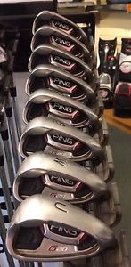 Ping G20 Irons 4-UW Steel Regular Shafts (Green Dot) image 1