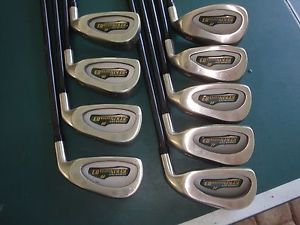 Yonex Rekin Super 3 (03) Golf Iron set 3-PW, SW Graphite Regular "SUPERB" image 1