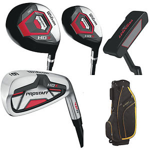 Wilson ProStaff HDX Hommes Golf Set complet 2017 5-SW Bois 3 Hybrid 4 Sac Putter image 1