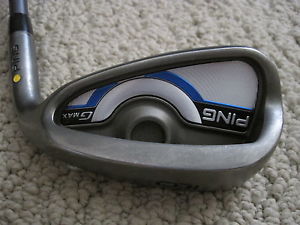 PING G MAX YELLOW DOT IRONS 5-PW+UW CFS 70 REGULAR FLEX GRAPHITE SHAFTS GMAX image 1