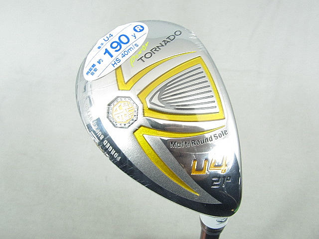 Used[S] Golf Kasco Power Tornado Ut-WEDGE 2017 Utility Regular U4 Men Q9I image 1