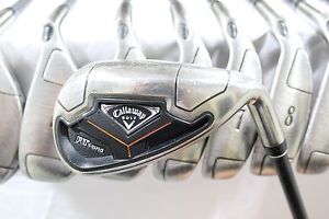 Used RH Callaway FT i-brid Iron Set 3-AW Callaway Graphite Regular Shaft ibrid image 1