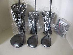 Callaway FT Optiforce 460 10.5 Driver, 3 Wood and 5 Wood (Stiff Flex 6.0)...NEW image 1