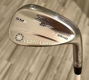 Custom Titleist Vokey SM6 50 degree wedge (F Grind) Upgraded KBS Tour Shaft image 1