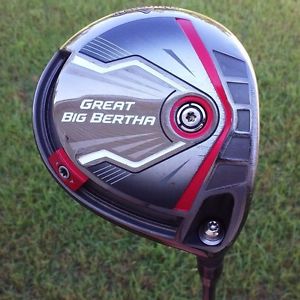 Callaway 2015 Great Big Bertha Driver 9 Degree X-Stiff Aldila Rogue I/O 60 Shaft image 1