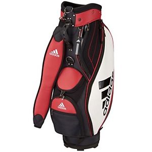 Adidas Japan Golf CORE Caddie Bag Case 5 QR836 9.0" 5-Way 6.3lbs Red image 1