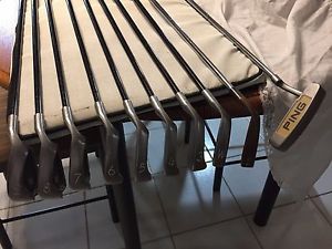 Ping ISI "RED DOT" Iron set, Graphite, regular Shafts. Mens, putter, drivers. image 1