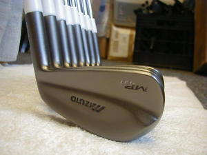 MIZUNO MP 68 3-PW MATTE BLACK CHROME BLUEPRINTED SPINE ALIGNED S300 AWESOME image 1