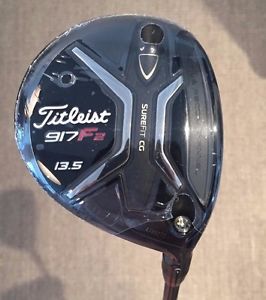 New Titleist 917F2 13.5* Fairway Wood: MITSUBISHI DIAMANA LTD. WHITE 80 X-Flex image 1