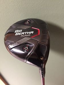 Callaway Big Bertha Alpha 816 Double Black Diamond Driver 10.5* Speeder 565 image 1