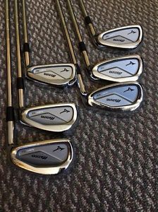 MIZUNO MP-53 irons 5-P-KBS Tour reg shafts image 1