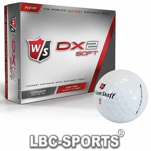 84 E WILSON STAFF DX2 SOFT 2016 BIANCO - PALLINE DA GOLF 7 DOZZINA image 1