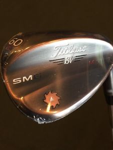 Titleist Vokey SM6 60.08M Grind Brushed Copper Wedge Limited Edition image 1