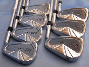 Used Golf Clubs PRGR iD nabla TOUR Iron set MCI-100 Stiff Men Q1K image 1