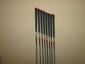 KBS C-Taper Tour 130 X-Stiff Flex Iron shafts 4-GW .355 Taper Used NICE!! image 1
