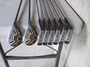Wilson Black Jack 431 SS Hybrid Iron set 4H 5H Men's Flex Gr. / 6-PW Uniflex stl image 1