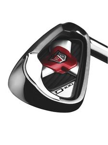 Wilson Staff Mens D100 Golf Iron Set, Right Hand, Stiff, Graphite, 3H 4-GW image 1
