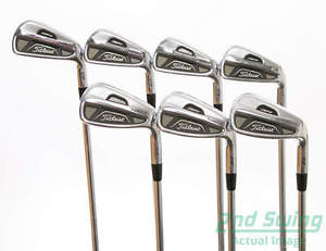 Titleist 712 AP2 Iron Set 4-PW Steel Stiff Right 37.75 in image 1