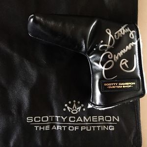 NEW SCOTTY CAMERON SIGNED BY SCOTTY PUTTER COVER CUSTOM SHOP image 1