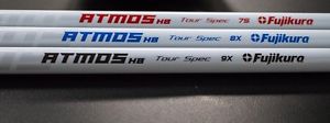 FUJIKURA ATMOS HB (HYBRID) TOUR SPEC BLUE HB 85 S FLEX SHAFT *CHOOSE ADAPTER* image 1