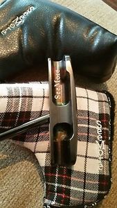 Seemore fgp SS putter 34 1/2 w/Rosemark Thorn 1.57 grip 2 headcovers included. image 1