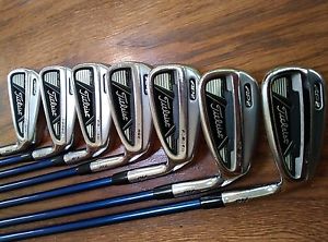 Titleist 710 AP2 irons 5-PW,W ProjectX Graphite, Regular. image 1