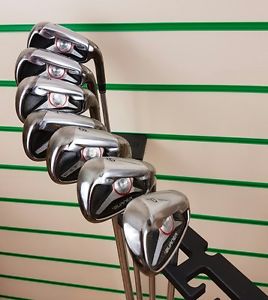 Taylormade Burner Irons / 4-PW / Regular steel Shafts / vgc image 1