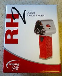 LASER LINK GOLF RH2 RANGEFINDER AND CASE IN BOX image 1