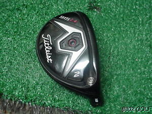 Very Nice Titleist 915 H 915 H 18 degree Hybrid 2 Head & Screw image 1
