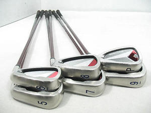 Used[B+] Golf Daiwa Guroburaido ONOFF red 2014 Iron Set Stiff Men S4R image 1