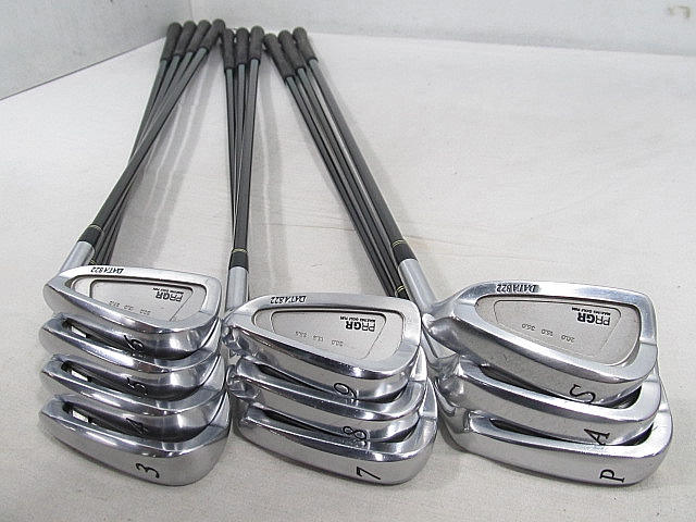 Used[B] Golf PRGR Data 822 Iron Set Original carbon M-40 Men Q3J image 1