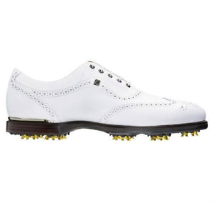 NEW FootJoy Men's Icon Black Golf Shoes 52009 - White 10.5 W image 1
