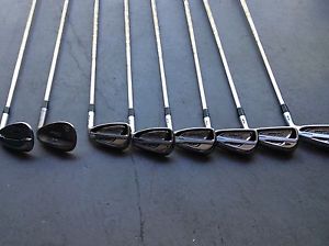 Golf clubs, Titliest woods, irons, odessy putter image 1