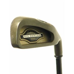 Callaway Golf Clubs Big Bertha Gold 3-Pw Iron Set Firm Graphite Very Good image 1