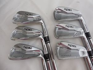 New Honma Tour World 727V Iron Set 5-10 NS Pro Modus 3 Regular Steel 5-PW Irons image 1